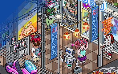 Marché de rue de Tokyo